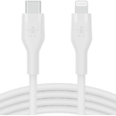 BOOST CHARGE Flex Silicone USB-C Lightning - White