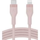 BOOST CHARGE Flex Silicone USB-C Lightning  Pink