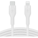 BOOST CHARGE Flex Silicone USB-C Lightning  White