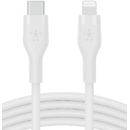 BOOST CHARGE Flex Silicone USB-C Lightning White