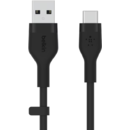 BOOST CHARGE Flex Silicone USB-A USB-C  Black