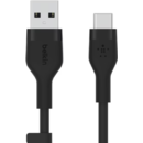 BOOST CHARGE Flex Silicone USB-A  USB-C Black