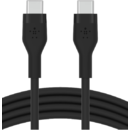 BOOST CHARGE Flex Silicone USB-C USB-C 2.0  Black