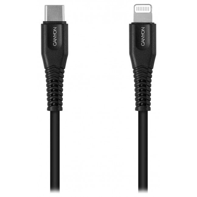 Cablu Date Lightning 18W1.2m Negru