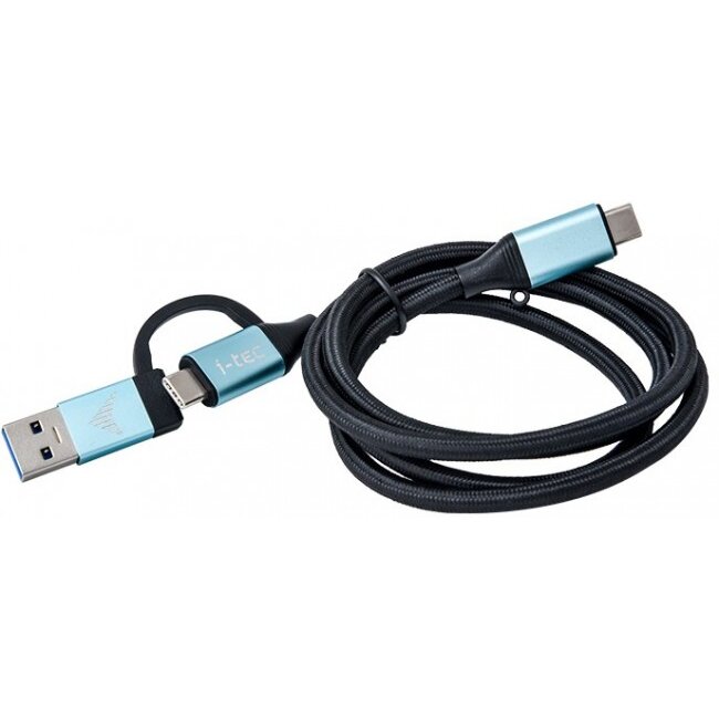 Cablu Date USB-C - USB-C - USB 3.0 1.0m Negru