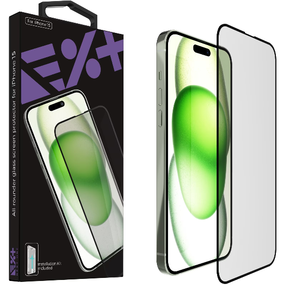 Folie Protectie All-rounder Glass Screen Protector iPhone 15 Transparent