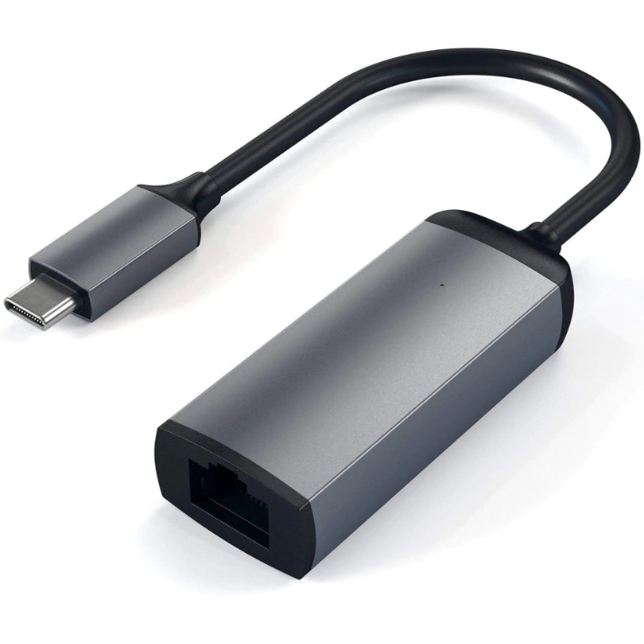 Adaptor Aluminiu Type-C to Ethernet Gri