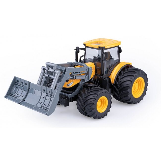 Jucarie City Fleet Rc Tractor + Bulldozer