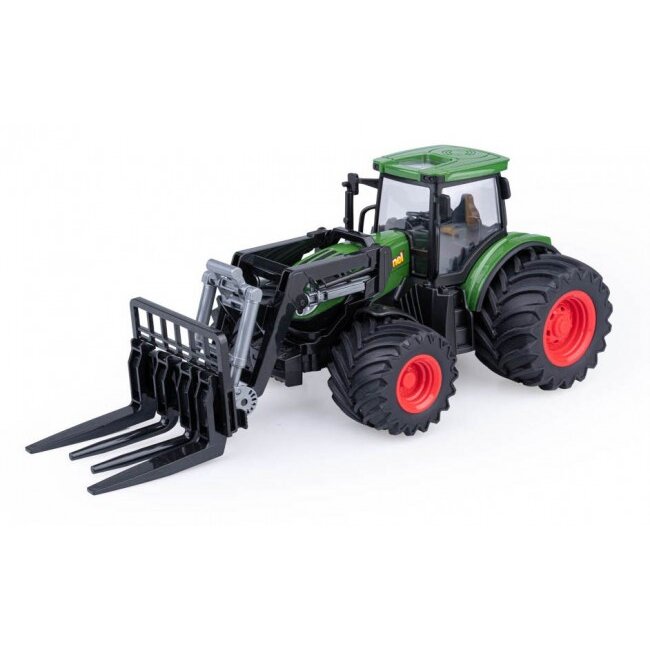 Jucarie City Fleet RC Tractor + Pallet Forks