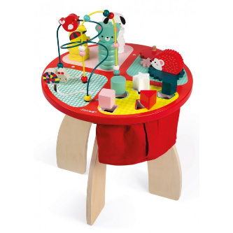 Jucarie Forest Large Wooden Educational Table J08018 Multicolor