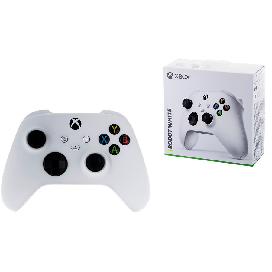 Gamepad Xbox Wireless Analog / Digital Bluetooth/USB Alb