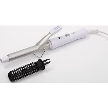 Ondulator Par 25W Incalzire Rapida Cablu Rotativ Invelis Ceramic 230 Grade Celsius Alb