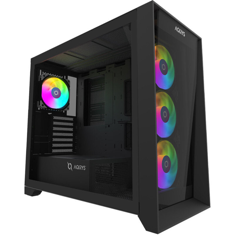 Carcasa XO-1 ARGB Negru