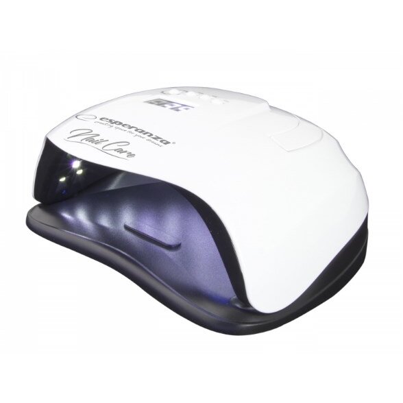 Lampa Unghii 80W UV + LED Alb/Negru