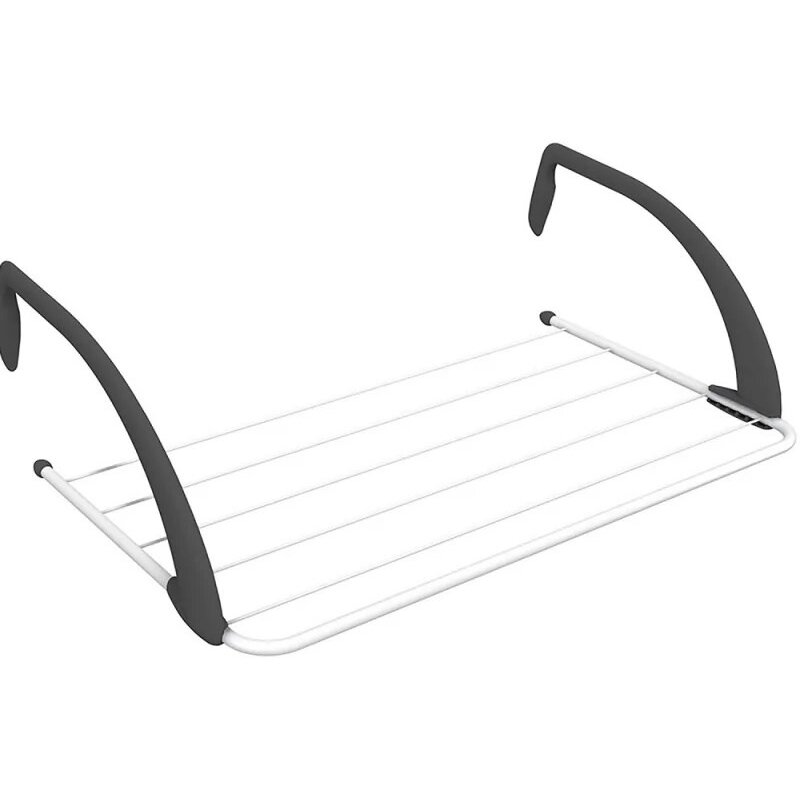 Uscator Rufe Metalic 3m Pliabil Alb