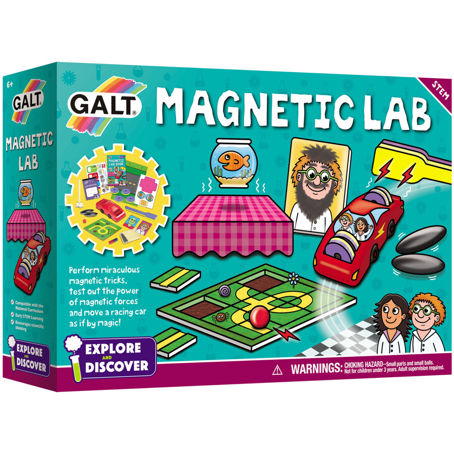 Jucarie Kit Pentru Experimente Magnetic Lab