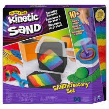 Nisip Kinetic Spin Master Set de Joacă Sandisfactory +3ani Multicolor