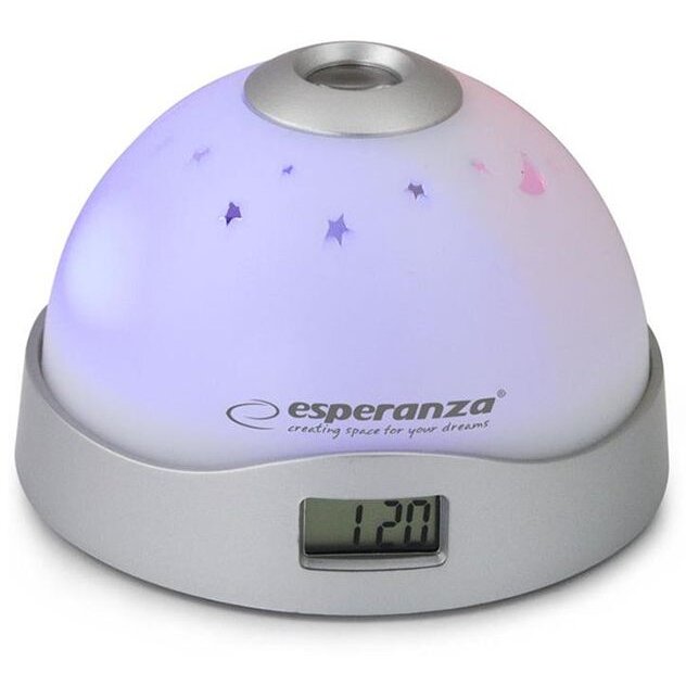 Ceas Alarma Proiector Cassiopeia Gri
