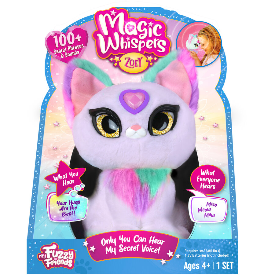 Jucarie Plus Pisica Interactiva Kitty Zoey Care Vorbeste in Limba Romana 18605 Z