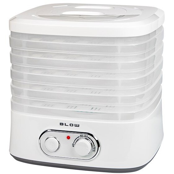 Deshidrator Plastic 5 Tavi 240W 220-240V 7 Setari Temperatura Alb Translucid