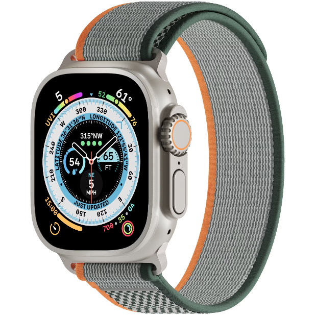 Curea Athletic Loop  Apple Watch 42/44/45/49mm Sage Green