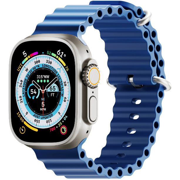 Curea H2O Band Apple Watch 42/44/45/49mm   Midnight Blue