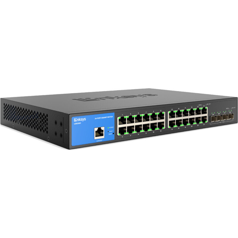 Switch Gigabit LGS328C Negru