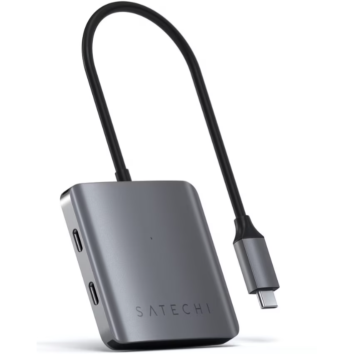 Hub 4xUSB-C  5Gbps Gri