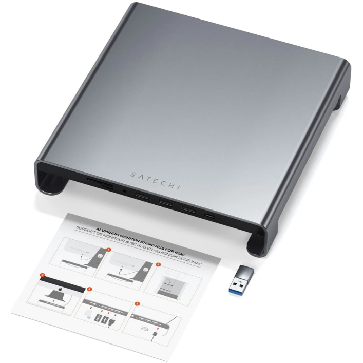 Hub Stand iMac USB-C  Gri