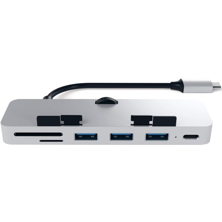 Hub Pro Clema Aluminum iMac   Intel 2017-2019 3x USB 3.0 MicroSD Argintiu
