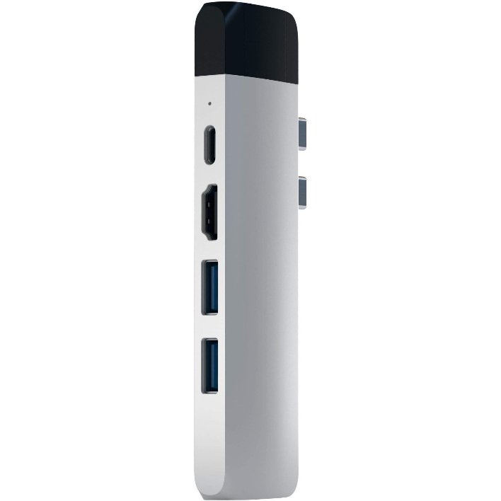 Hub PRO  Docking DMI 4K  PassThroughCharging  1x USB3.0  1xSD  Ethernet  Argintiu