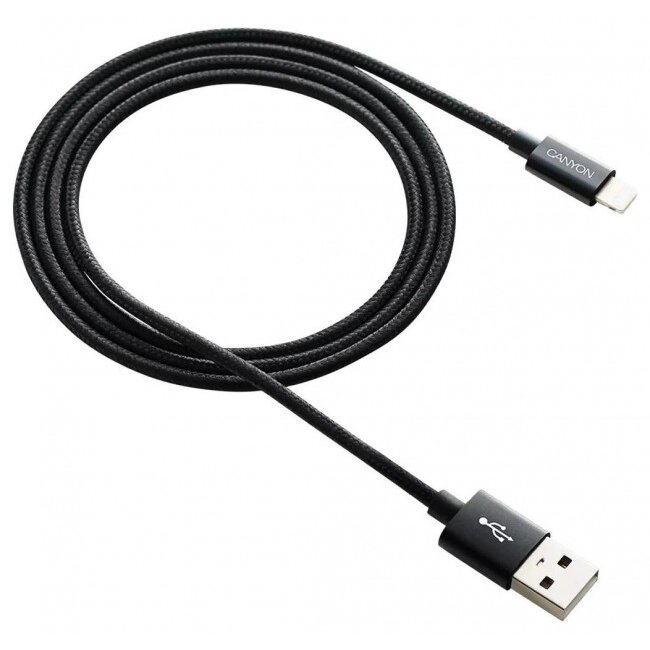 Cablu Date CNE-CFI3B USB - Lightning 5W 1m Negru