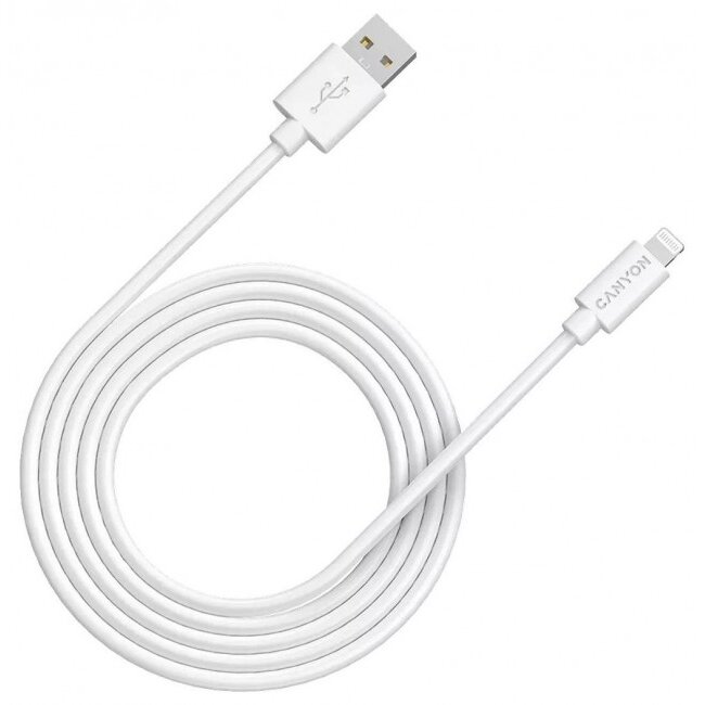 Cablu Date USB-A - Lightning 2m Alb