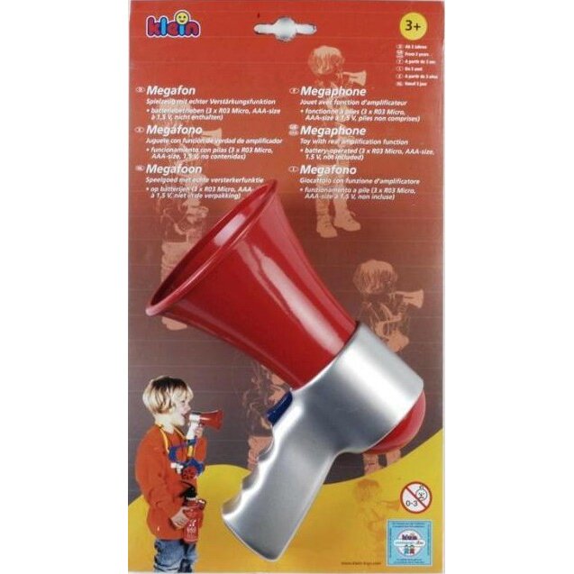 Jucarie Battery-Powered Megaphone  Volume 8942 Rosu