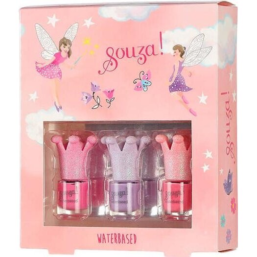 Set Crown Nail Polish Roz