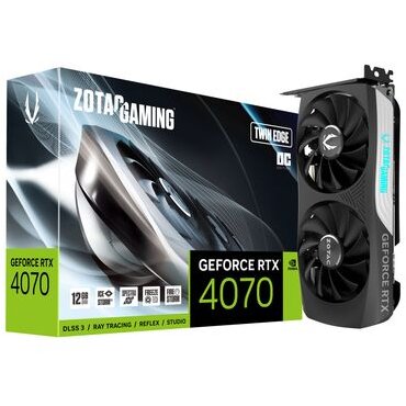 Placa Video GAMING GeForce RTX 4070 Twin Edge OC 12GB