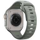 Sport Strap compatibila cu Apple Watch 4/5/6/7/8/9/SE/Ultra1/2 42/44/45/49mm, M/L, Coastal Rock