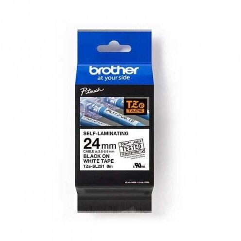 Banda Semilaminata  TZESL251   24mm Alb