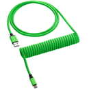 Cablu Date/Incarcare CableMod USB Type C USB Type A 1.5m Verde