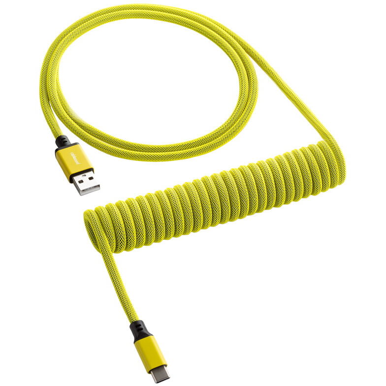 Cablu Date/Incarcare USB Type C USB Type A 1.5m Galben