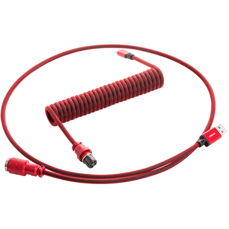 Cablu Date/Incarcare USB Type C USB Type A 1.5m Rosu
