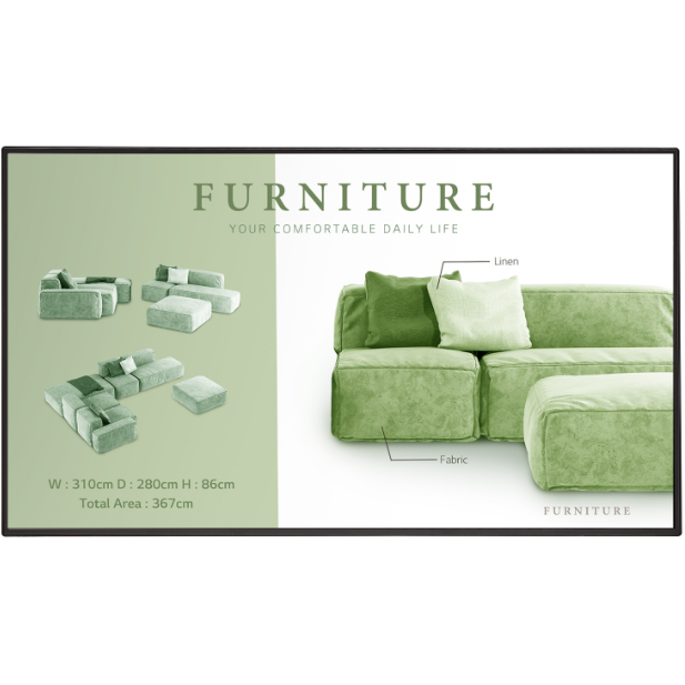 Display 49UM5N-H LCD 49inch UHD Negru