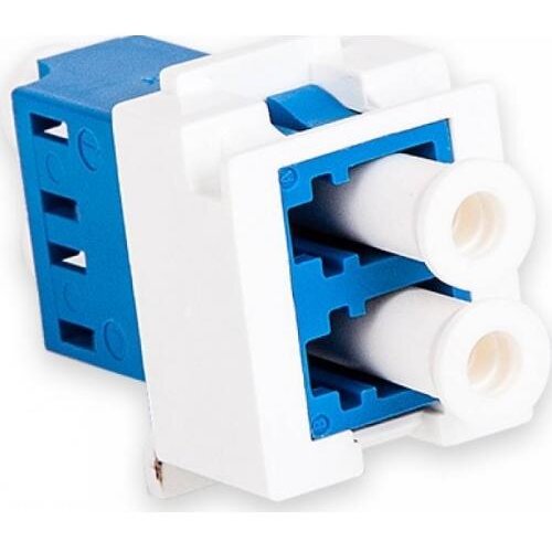 Adaptor N205.62  FO  Singlemode  LC Snap-in  LANmark Duplex Albastru