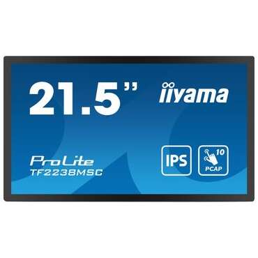 Display Iiyama ProLite TF2238MSC-B1  Full HD    Negru