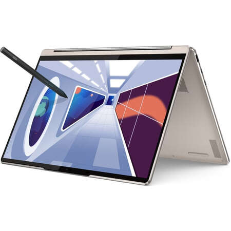 Laptop Lenovo Yoga 9 14IRP8 2.8K OLED 90Hz Touch Intel Core i7-1360P 16GB DDR5 1TB SSD Windows 11 Home Oatmeal