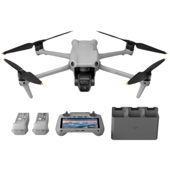 Kit Kit   DJI Air 3 FMC 4K/100 Smart Controller 48MP  46min Gri