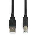 Ibox IKU2D 1.8m USB 2.0 USB A - USB B Negru