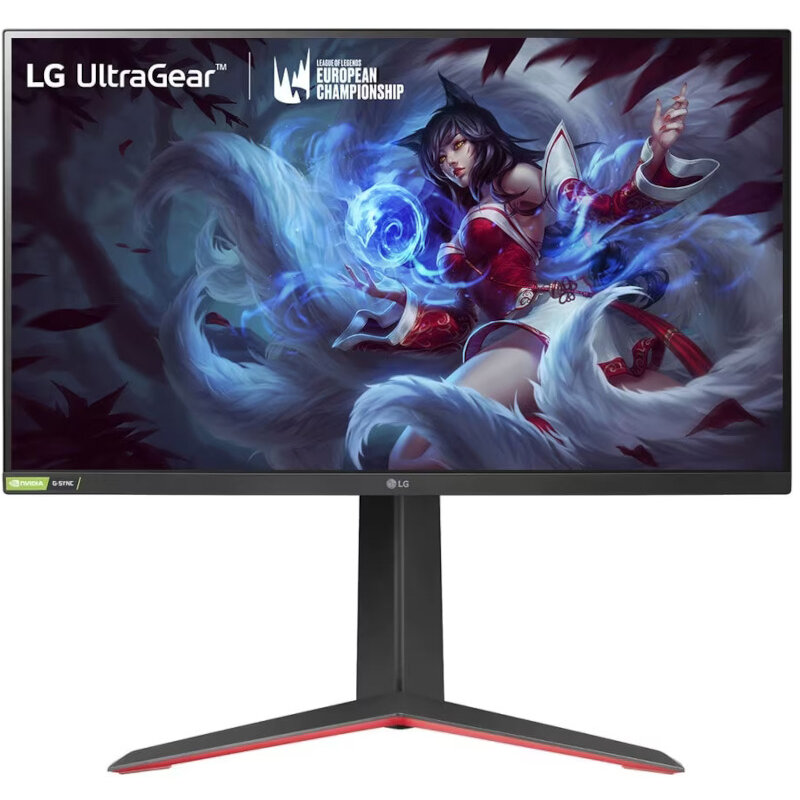 Monitor LED Gaming UltraGear 27GP850P-B 27inch QHD IPS 1ms 180Hz HDR G-Sync Compatible FreeSync Prem