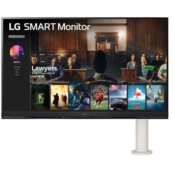 Monitor LG 32SQ780S-W  31.5inch  VA  4K VESA 100 Alb