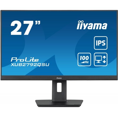 Monitor ProLite 27inch WQHD Black